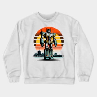 Soundwave in Japan: Giant Robot Japanese Tee Crewneck Sweatshirt